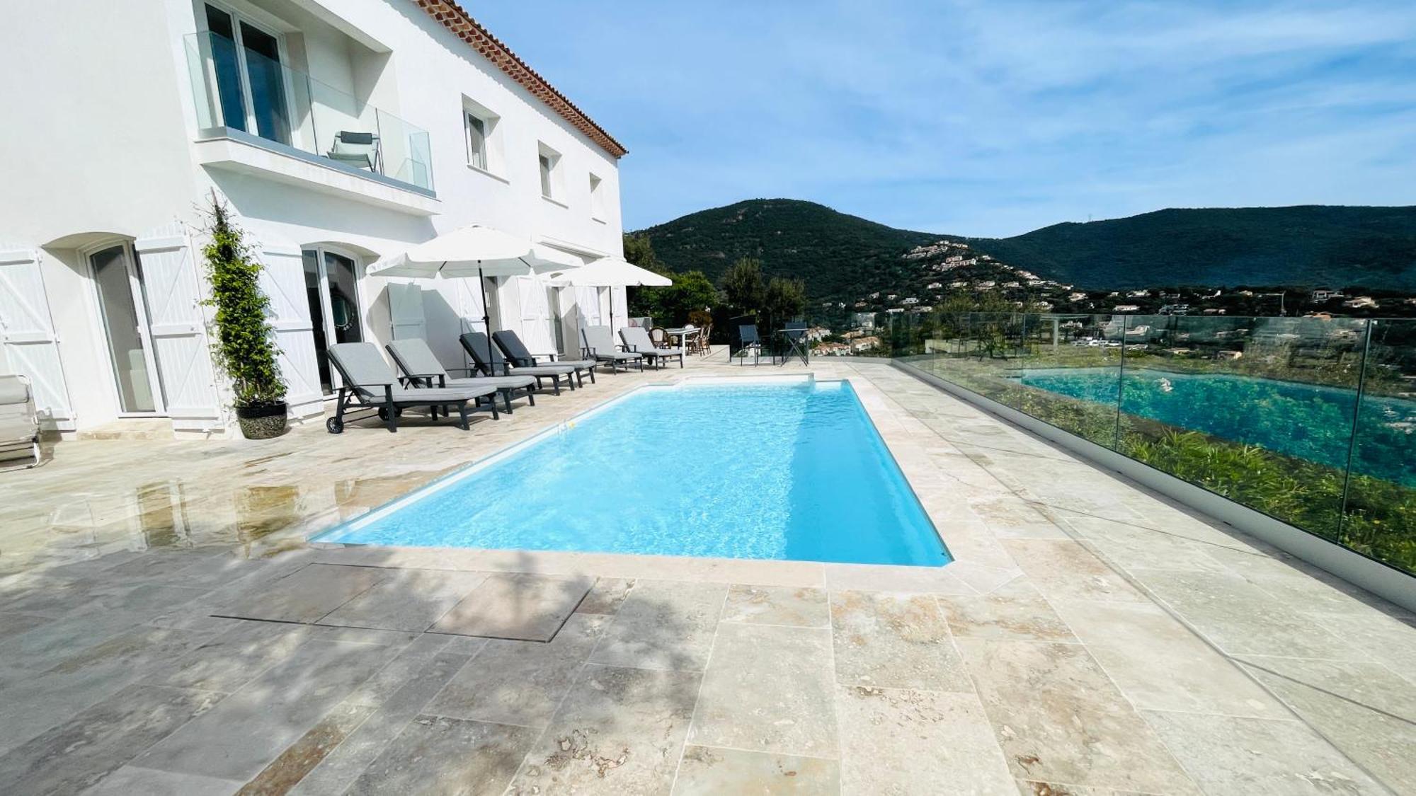 Villa Cacharelle Vue Mer Piscine Cavalaire-sur-Mer Exterior foto